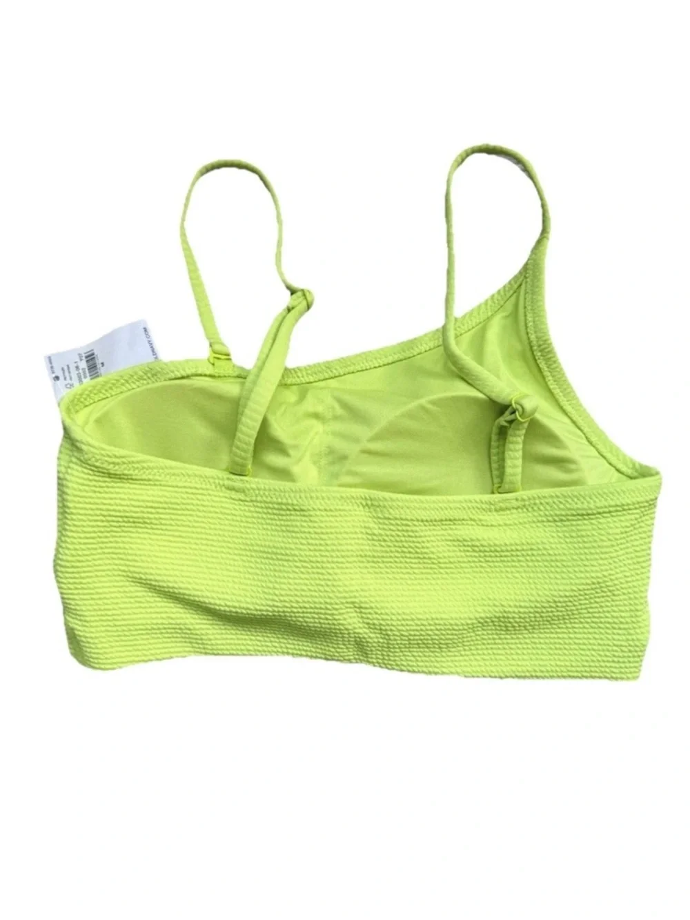 Old Navy Women’s M One Shoulder Convertible Swim Top Citrine NWT $27